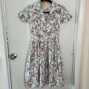 Bernie Dexter cotton butterfly dress